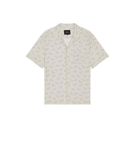Rails White Moreno Button Down Camp Shirt for men