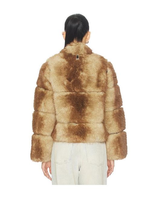Apparis Brown Sai Mink Coat