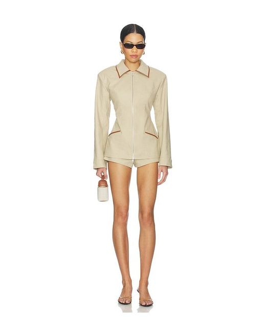 Lovers + Friends White Catharina Short
