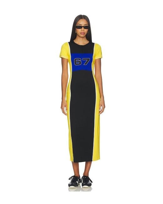 Polo Ralph Lauren Blue Graphic Zip Placket Dress
