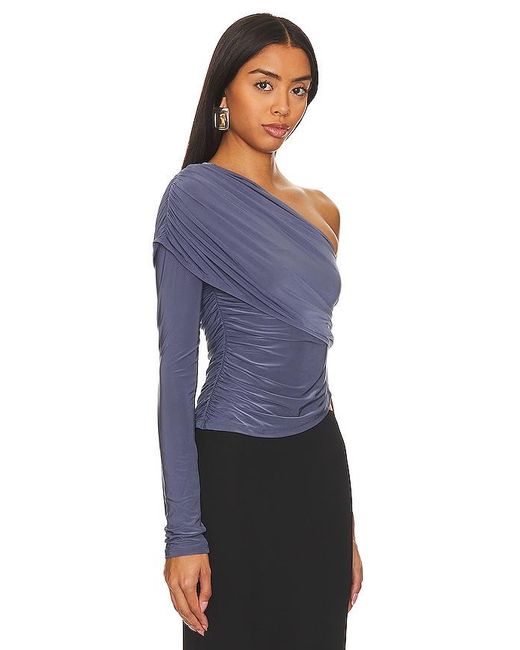 Lovers + Friends Blue Jaya Top