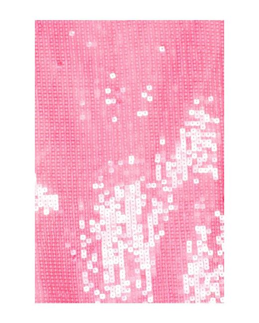 Rezek Studio Pink Sequin Top