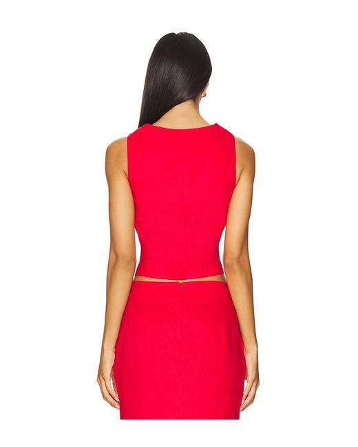 Yumi Kim Red Antonia Top