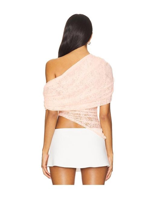 Lovers + Friends White Priscilla Top