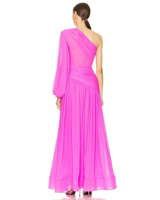 Bronx and Banco Pink Jafari Gown