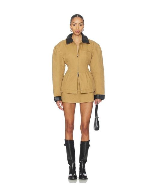 bubish Natural Olivia Cinched Country Jacket
