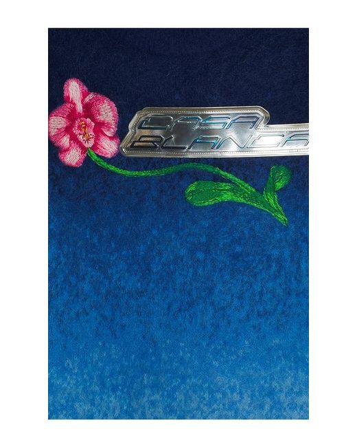 Casablanca Blue Gradient Orchid Sweater