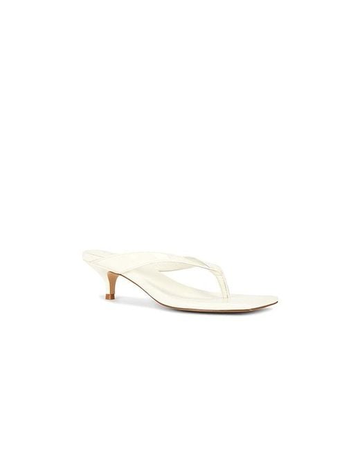 Raye White Sandale Perla