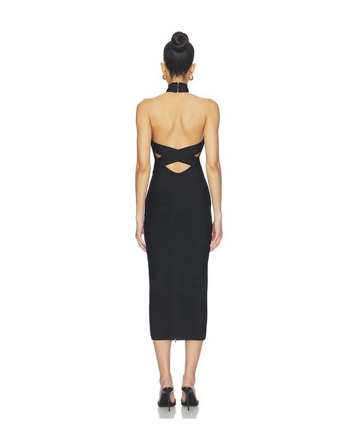 retroféte Black Runa Knit Dress