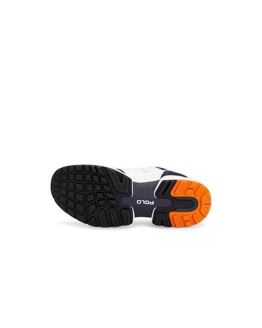 Polo Ralph Lauren White Jogger Sneaker for men