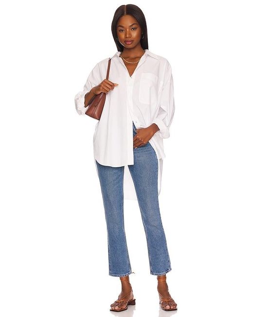 GRLFRND Blue Karolina High Rise Skinny