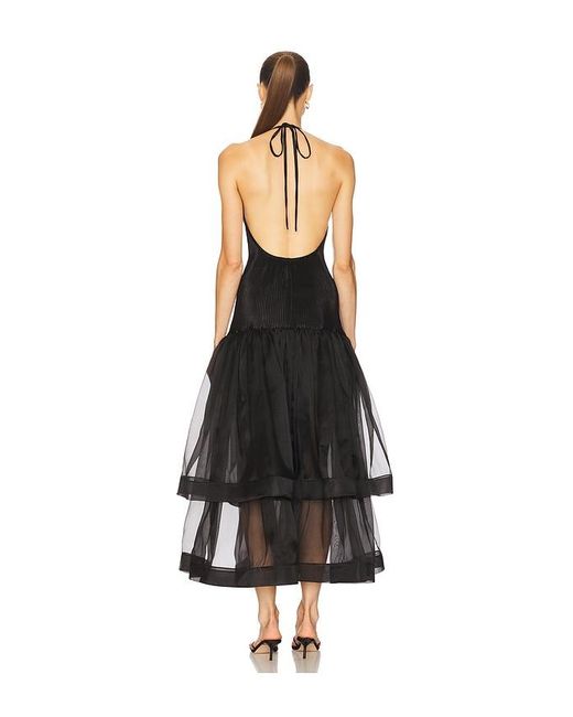 L'idée Black Carrie Dress