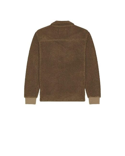 メンズ Rails Clark フルジッパージャケット Brown