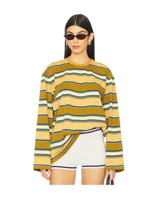 Lovers + Friends Yellow Ella Top
