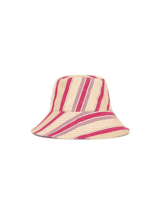 Isabel Marant Red Shaelyn Hat