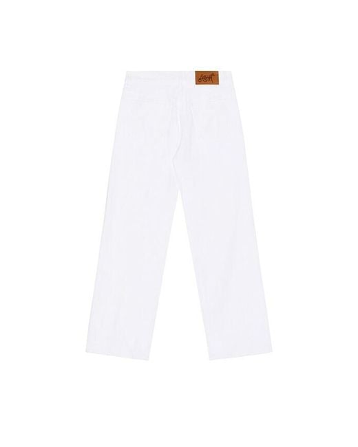 Siegelman Stable White Jeans for men