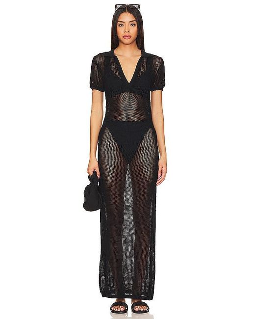 LSPACE Black Sydney Cover Up