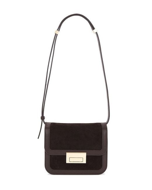 Loeffler Randall Black Desi Crossbody With Lock Hardware Bag