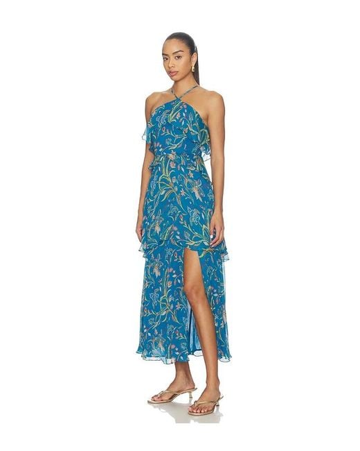 Cleobella Blue Aphrodite Ankle Dress