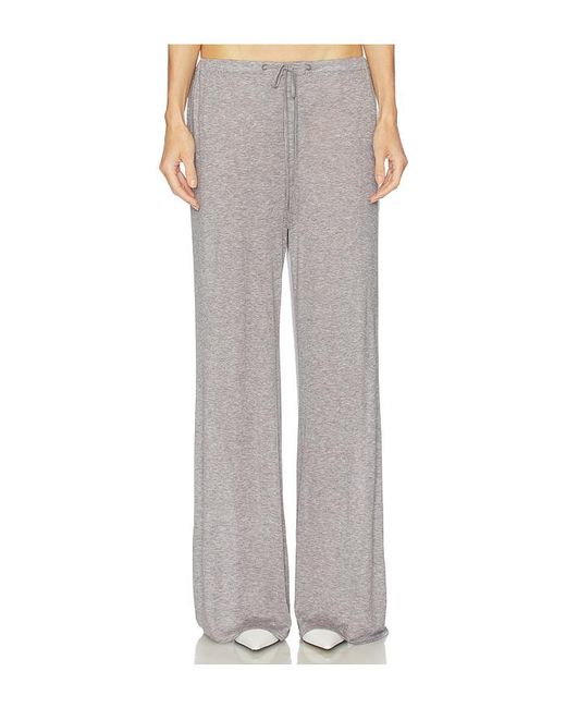 Helsa Gray Elastic Pants