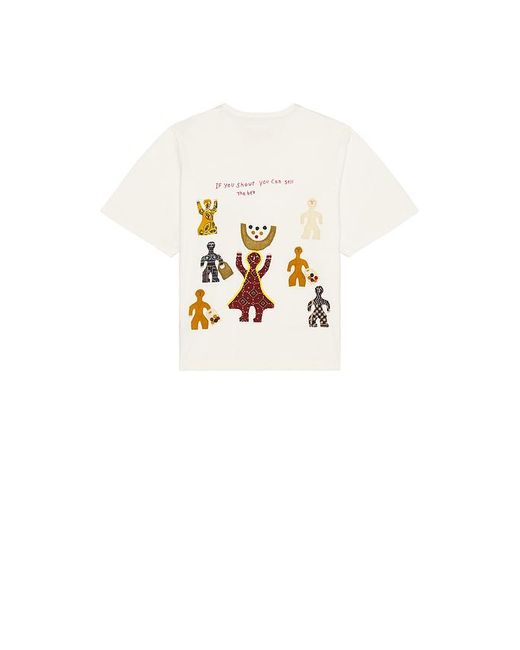 Kardo White T-5 Tee for men