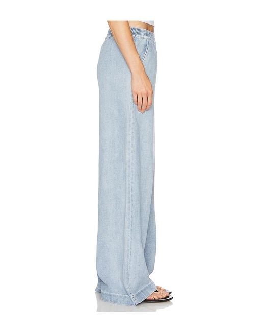 FAVORITE DAUGHTER Blue The Malibu Wide Leg Pants