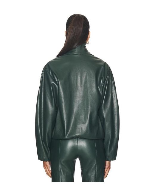 Amanda Uprichard Green Duke Bomber Jacket