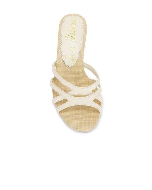Sam Edelman White Camille Sandal