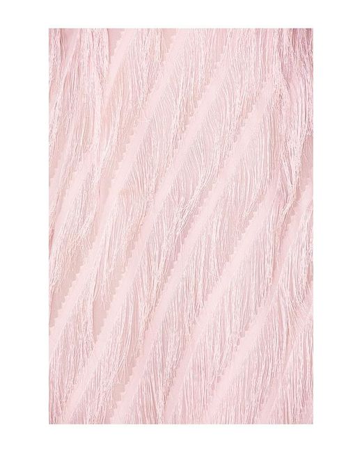 For Love & Lemons White Heidi Fringe Maxi Dress