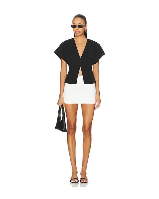 ALL THE WAYS Black Wanda Top