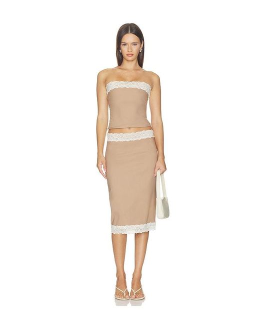 Amelie Teje Natural Coucou Skirt