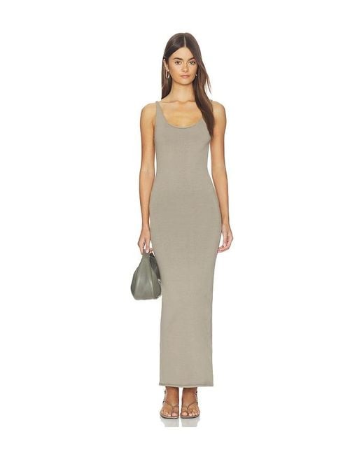 Entire studios Natural Undone Knit Midi Dress