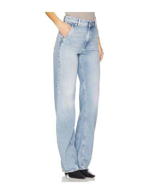 ICON DENIM Blue Annie Straight Leg Jeans