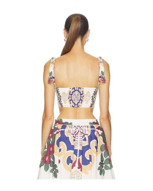Bananhot White Solana Top