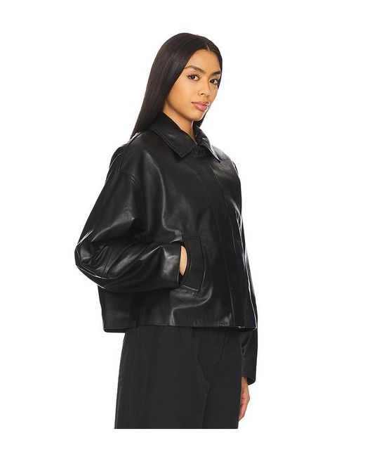 Jonathan Simkhai Black Everli Cropped Jacket