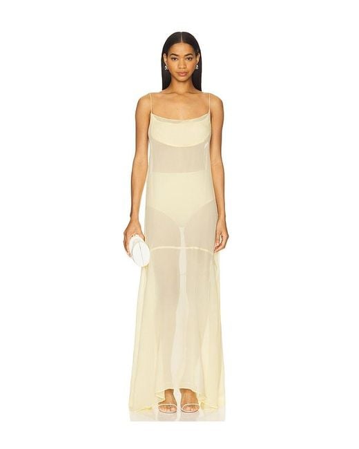 SWF Natural Two Piece Sheer Slip