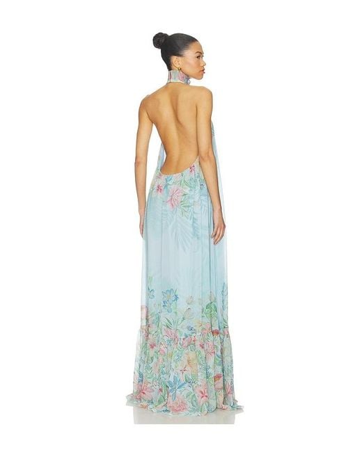 retroféte Blue Francy Dress
