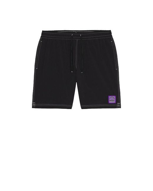 Deus Ex Machina Black Jasper Swim Short for men