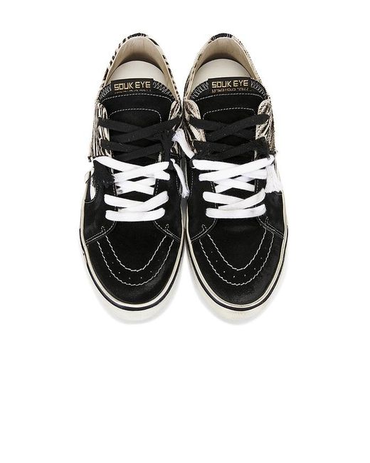 Paul Esterlin Black Caly Star Low Sneakers for men
