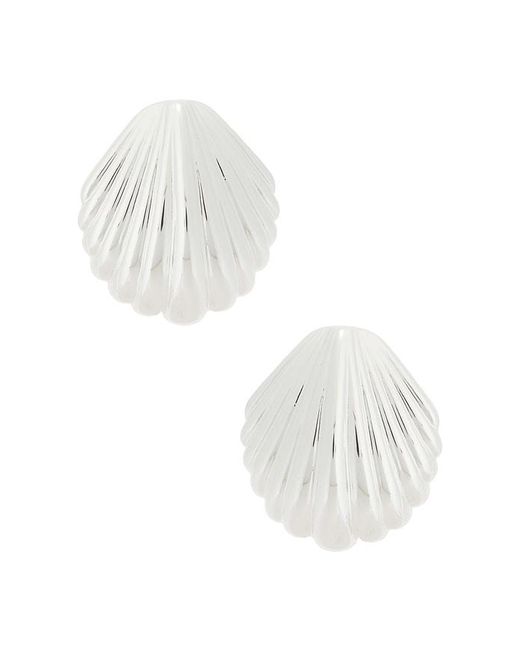 Anni Lu White Ohrstecker Shell