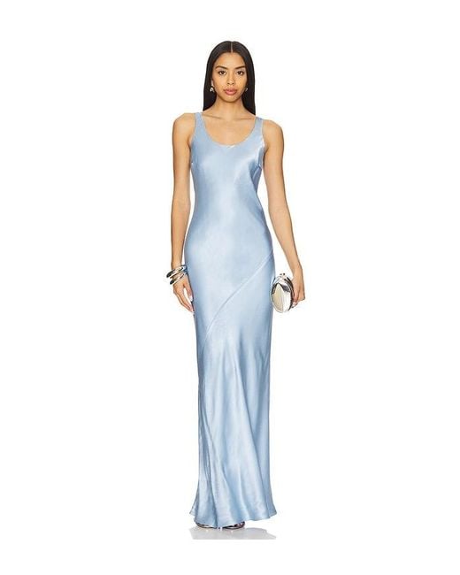 Line & Dot Blue Adelyn Dress