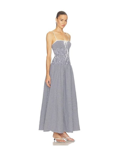 MORE TO COME White Abby Maxi Dress