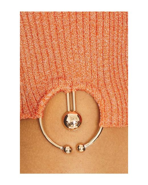 OSIS STUDIO Orange Kelly Top