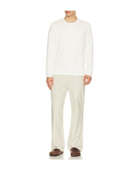 Rails White Decker Trousers for men