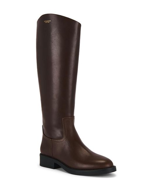 COACH Brown Park Tall Boot