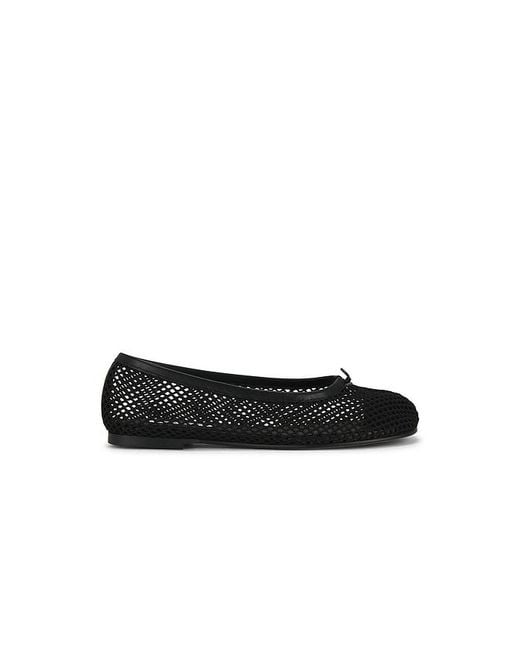 Steve Madden Black Calico Mesh Flat