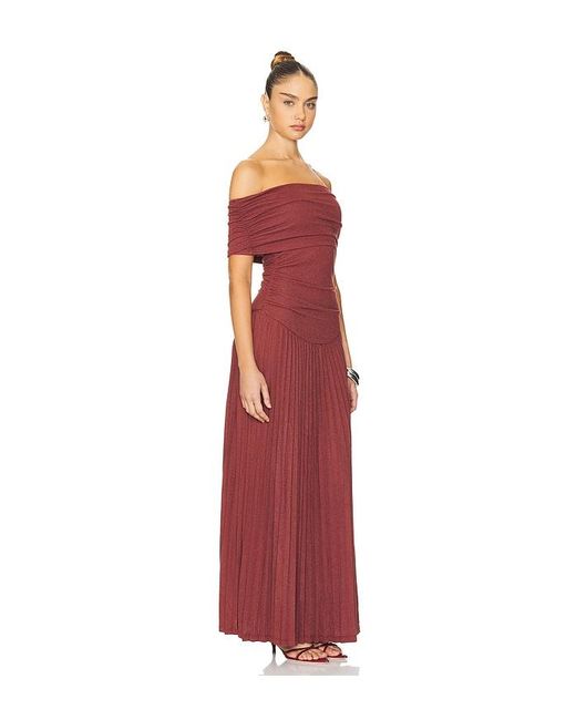 Vestido field of dreams Lioness de color Red