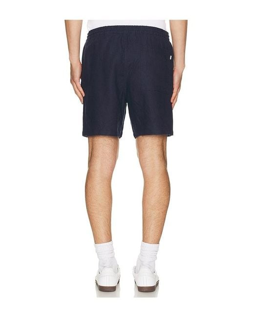 NN07 Blue Gregor Shorts 1454 for men