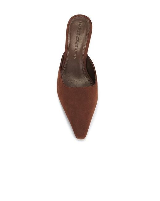 Black Suede Studio Multicolor Riley 50 Mule Pump