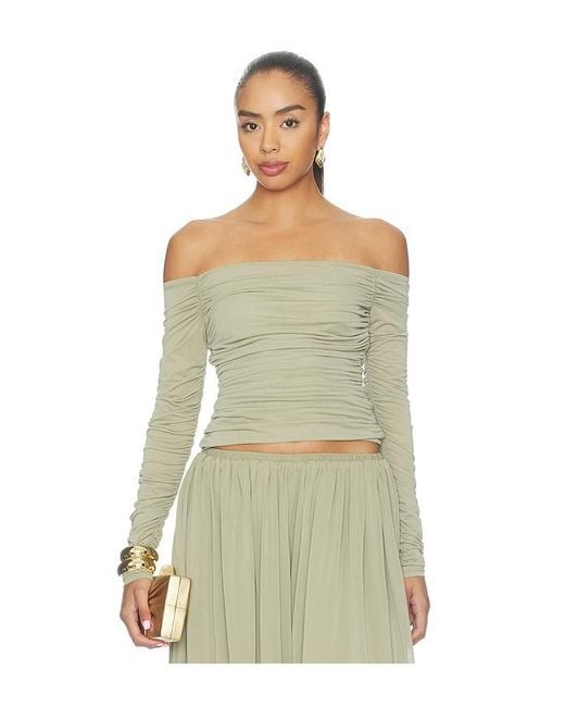 Ronny Kobo Green Ruby Top
